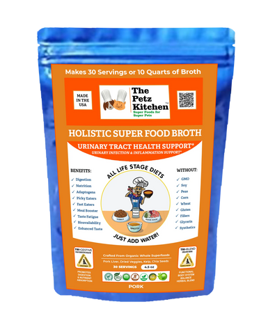 Super Food Broth Urinary Tract Health Support* The Petz Kitchen Dogs Cats