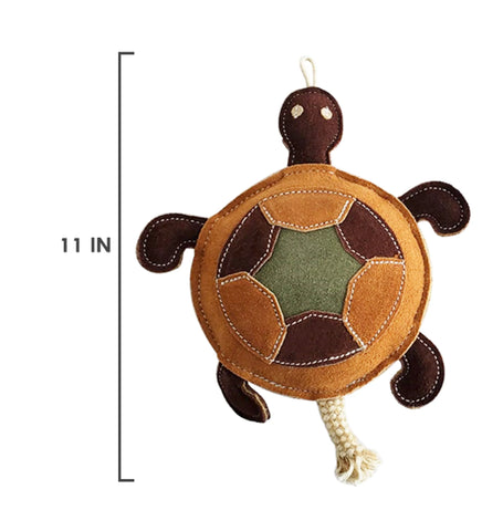 Vegan Leather Patchwork Turtle