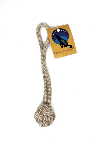 Eco-friendly Jute Tug Rope Dog Toy