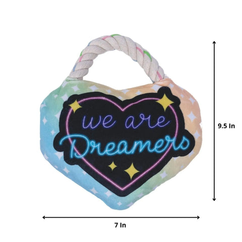 We Are Dreamers Plush Dog Toy Combo