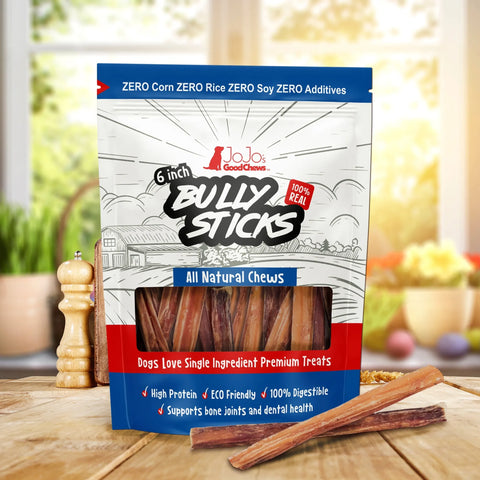 All-Natural Beef Bully Stick Dog Treats