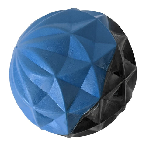 Geometric Design Textured Ball Dog Chew Toy