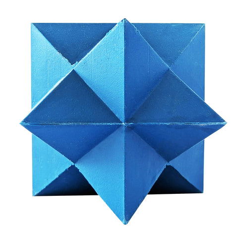 Eco-Friendly Blue Star TPR Dog Chew Toy