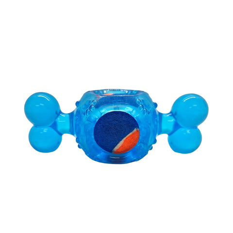 Candy-Inspired TPR Squeaky Tennis Ball Dog Toy