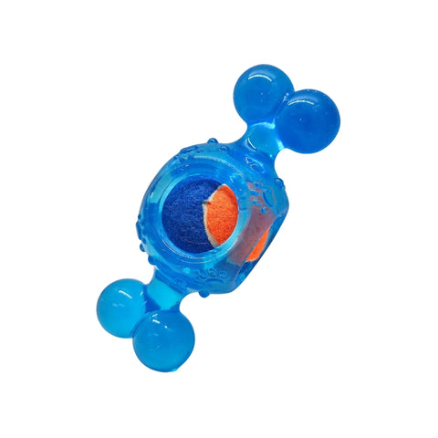 Candy-Inspired TPR Squeaky Tennis Ball Dog Toy