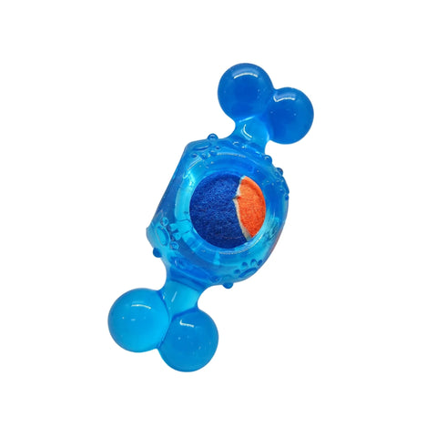 Candy-Inspired TPR Squeaky Tennis Ball Dog Toy