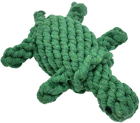 Turtle Rope Dog Toy