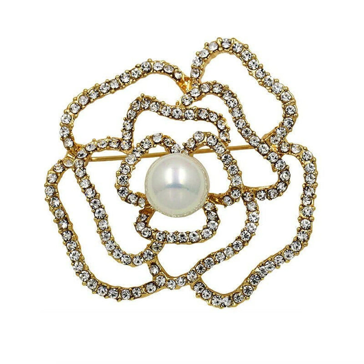 Camellia Luxury Brooch