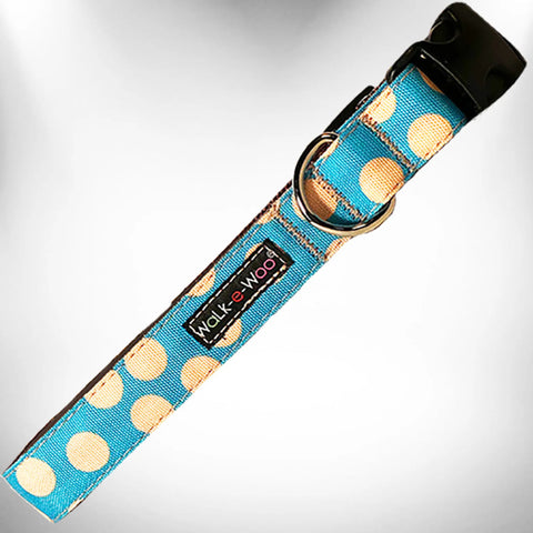 Polka Dot Dog - Tan Dots Collars