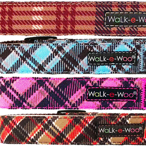 Plaid Dog Collars