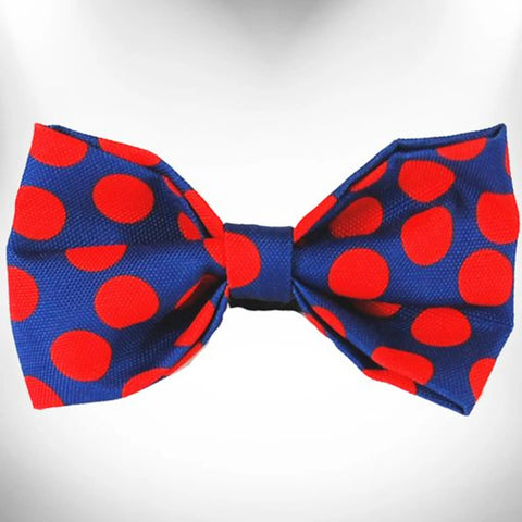 Polka Dot Dog Bow Tie