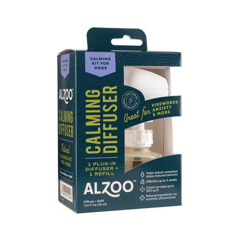 ALZOO Plant-Based Calming Diffuser Plug-in Kit for Dog