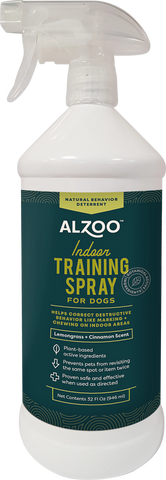 ALZOO Plant-Based Dog/Cat Indoor Training Spray, 32oz