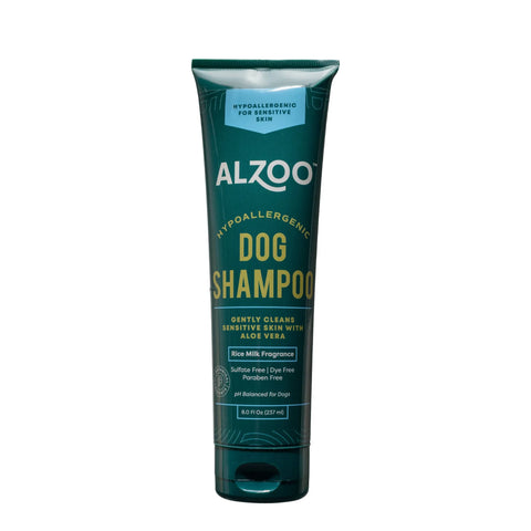 ALZOO Plant-Based Hypoallergenic Dog Shampoo, 8oz