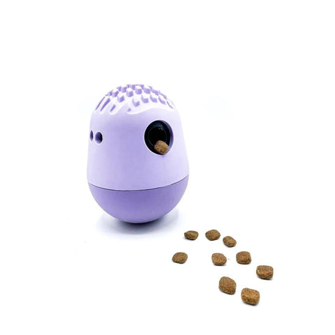 Lilac Dog Interactive Puzzle Toy - HAPPY