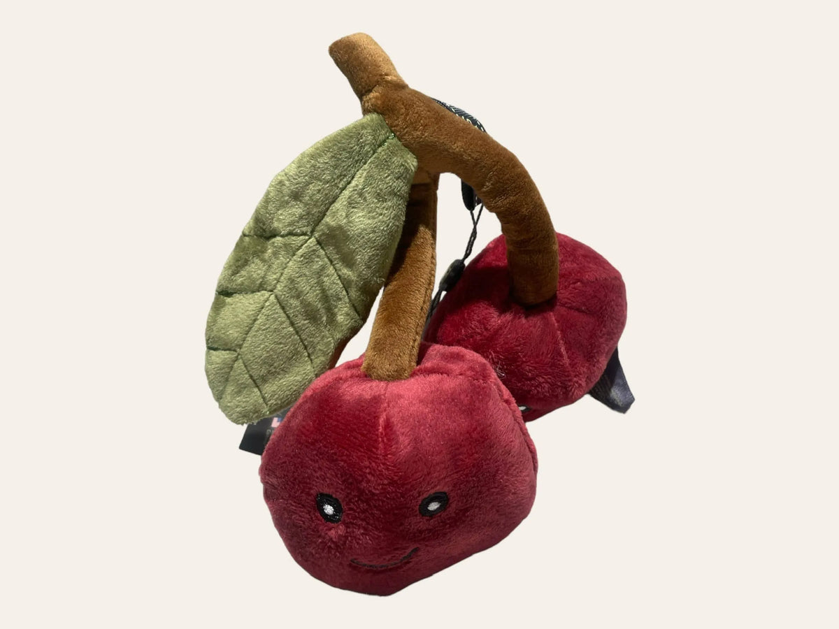 NANDOG My BFF Small Cherry Plush Dog Toy