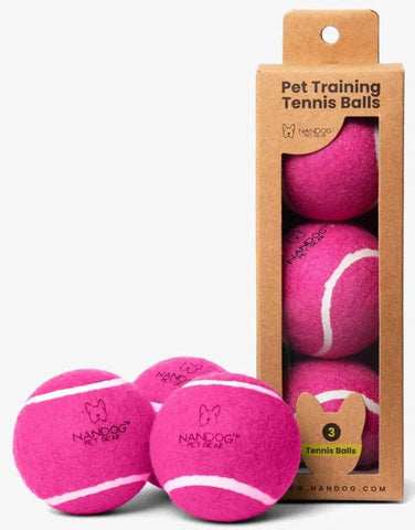 NANDOG Dog Tennis Training Balls Set