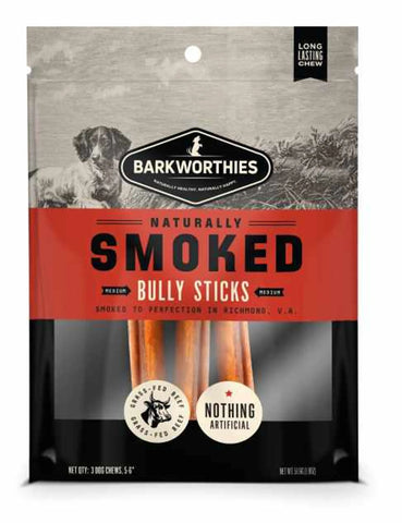 Barkworthies 6" Smoked Bully Standard 3pk