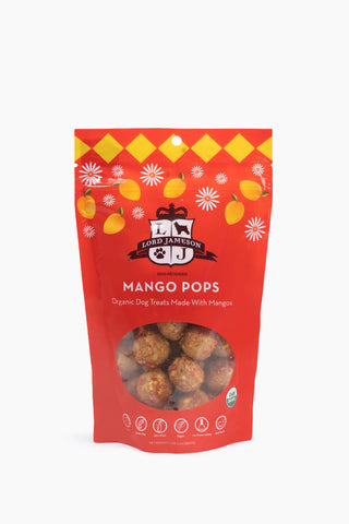 Lord Jameson Mango Pops Organic Soft & Chewy Dog Treats 6oz