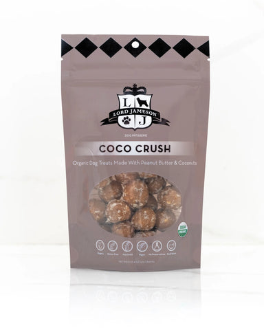 Lord Jameson Coco Crush Organic Soft & Chewy Dog Treats 6oz