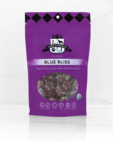 Lord Jameson Blue Bliss Organic Soft & Chewy Dog Treats 6oz