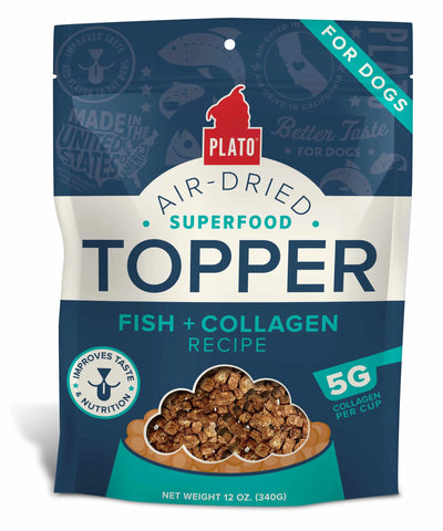 Plato Food Topper Fish & Collagen Recipe