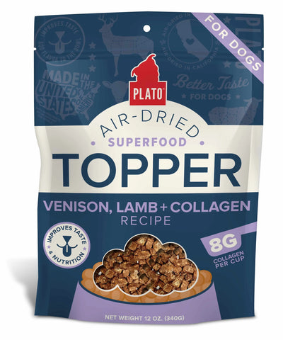 Plato Food Topper Venison, Lamb & Collagen Recipe