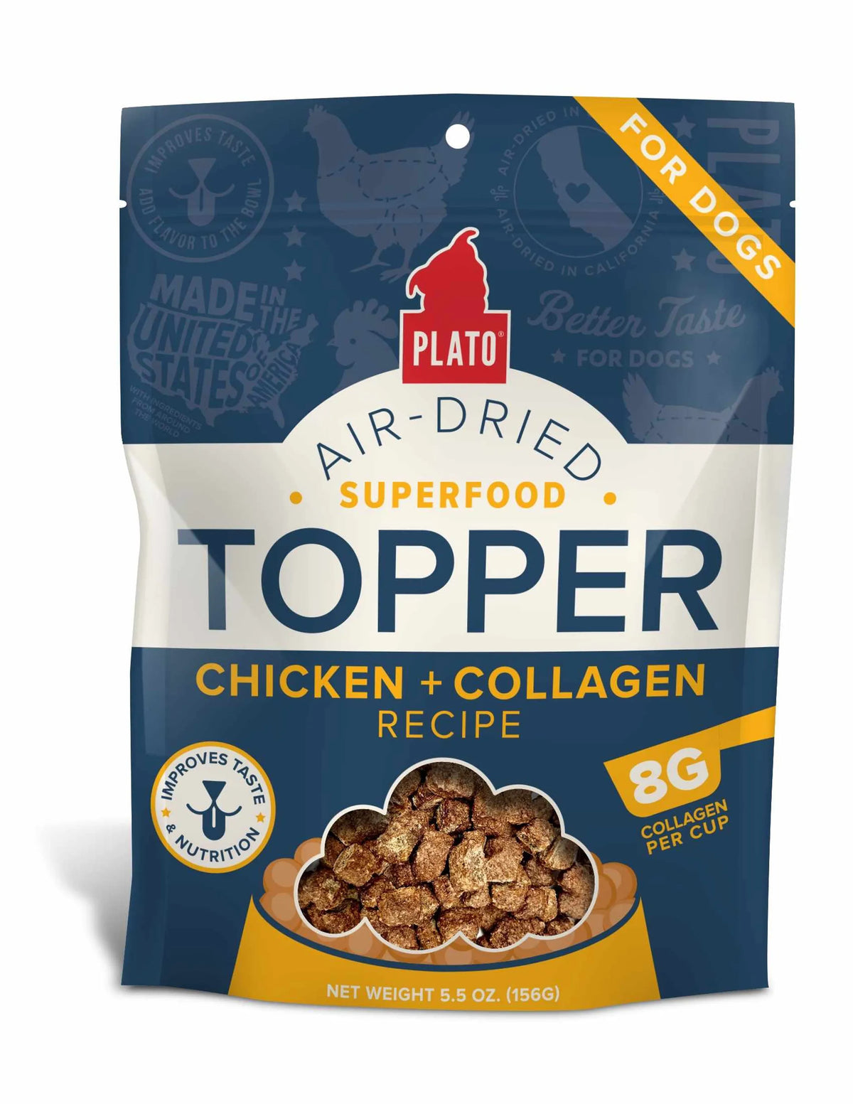 Plato Food Topper Chicken & Collagen Recipe