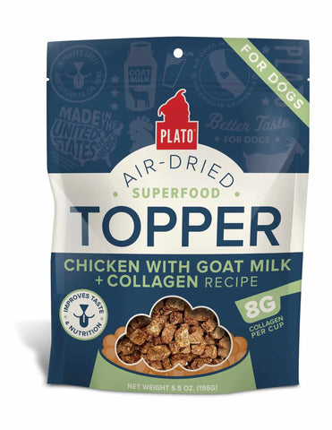 Plato Food Topper Chicken with Goat Milk & Collagen Recipe