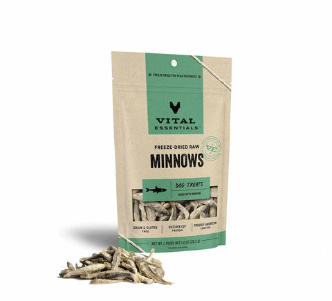 Vital Essentials(R) Freeze-Dried Minnows Dog Treats,