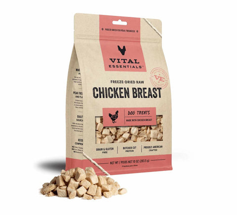 Vital Essentials(R) Freeze-Dried Raw Chicken Breast Dog Treats,