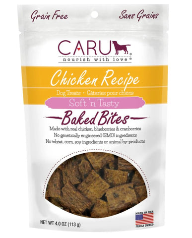 CARU Soft 'n Tasty Chicken Recipe Bites for Dogs