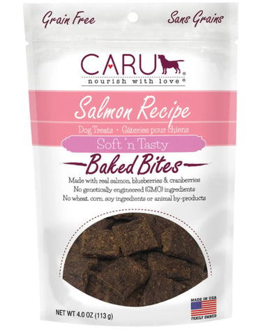 CARU Soft 'n Tasty Salmon Recipe Bites for Dogs