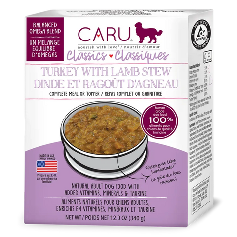 CARU Classics Turkey With Lamb Stew for Dogs