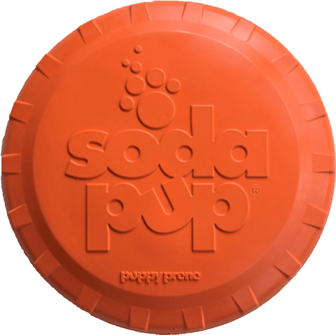 SP Bottle Top Flyer Durable Rubber Retrieving Frisbee