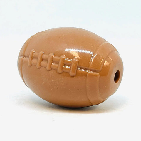 MKB Football Durable Synthetic Rubber Chew Toy and Treat Dispenser