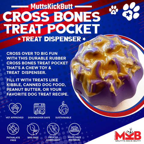 MKB Cross Bones Treat Pocket