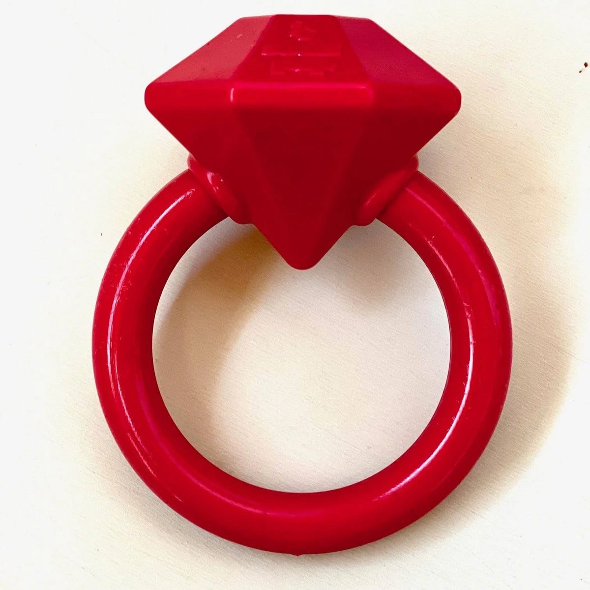 Diamond Ring Durable Teething Ring for Puppies and Aggressive Chewers