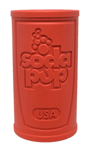 SP Retro Soda Can Durable Rubber Chew Toy and Treat Dispenser