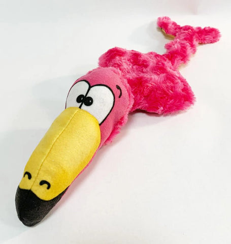 Flora Flamingo Dog Toy